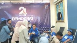 Antusias Masyarakat dan Kader Demokrat Padati Donor Darah HUT ke-25, DPD Demokrat Aceh Teguhkan Semangat Pengabdian